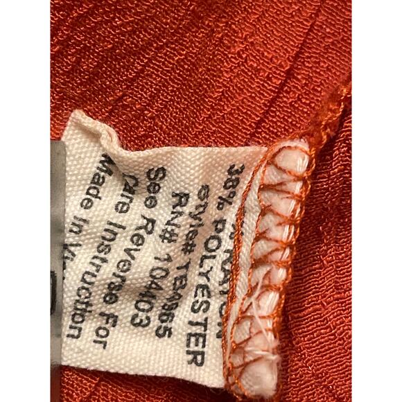 Sweet Wanderer Women's Size Large Button Down Blouse Short Sleeve - Picture 5 of 7